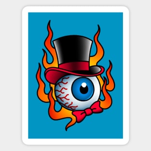 American Traditional Dapper Eyeball Magnet